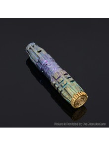 Comp Lyfe Comply Predator Style Mechanical Mech Mod - Anodic Oxidation A, Titanium Alloy, 1 x 18650