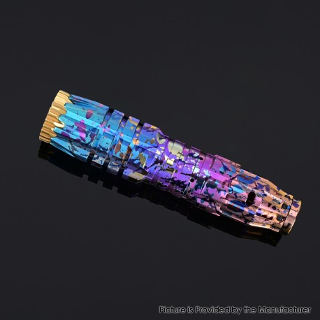 Comp Lyfe Comply Predator Style Mechanical Mech Mod - Anodic Oxidation B, Titanium Alloy, 1 x 18650