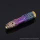 Comp Lyfe Comply Predator Style Mechanical Mech Mod - Anodic Oxidation C, Titanium Alloy, 1 x 18650