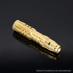 Comp Lyfe Comply Predator Style Mechanical Mech Mod - Brass, 1 x 18650