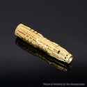 Comp Lyfe Comply Predator Style Mechanical Mech Mod - Brass, 1 x 18650