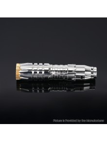 Comp Lyfe Comply Predator Style Mechanical Mech Mod - Silver, Stainless Steel, 1 x 18650