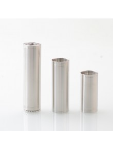 Minister Style Mechanical Mech Mod - Silver, 1 x 18350 / 18500 / 18650, 20mm Diameter