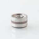 Rekavape Replacement Short Cap for Monarchy OST-R Moyard Style MTL RTA Atomizer - Silver