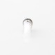 Taifun Boreas P-Line Style 510 Drip Tip - White, Stainless Steel + POM, for MTL Vaping