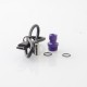 Authentic Veepon Royal V i3 60W AIO Box Mod - Neon Purple, VW 1~60W, 1 x 18650, Compatible with DotAIO tanks, VP60 Chip