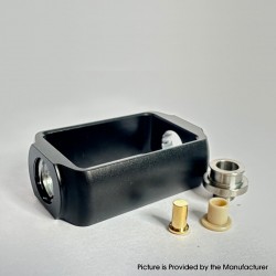 Capsule Style Replacement Boro Tank to 510 Adapter - Black