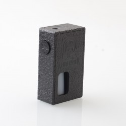 FrankenSkull Style Squonk BF Mechanical Box Mod with 6ml Bottle - Black Hellion Basic, Aluminum Alloy, 1 x 18650