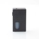 FrankenSkull Style Squonk BF Mechanical Box Mod with 6ml Bottle - Black Hellion Basic, Aluminum Alloy, 1 x 18650