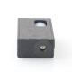 FrankenSkull Style Squonk BF Mechanical Box Mod with 6ml Bottle - Black Hellion Basic, Aluminum Alloy, 1 x 18650