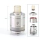 SXK Nextiny Style RDTA Rebuildable Dripping Tank Atomizer - Silver, 3.5ml, 22mm Diameter