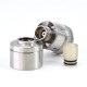 SXK Nextiny Style RDTA Rebuildable Dripping Tank Atomizer - Silver, 3.5ml, 22mm Diameter