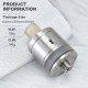 SXK Nextiny Style RDTA Rebuildable Dripping Tank Atomizer - Silver, 3.5ml, 22mm Diameter