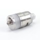 SXK AUCTANE Style RDTA Rebuildable Dripping Tank Atomizer - Silver, 3.5ml, 22mm Diameter