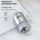 SXK AUCTANE Style RDTA Rebuildable Dripping Tank Atomizer - Silver, 3.5ml, 22mm Diameter