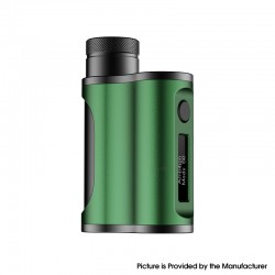 Authentic Ambition Mods Morer 60W SBS Box Mod - Green, VW 1~60W, 1 x 18500 / 18650