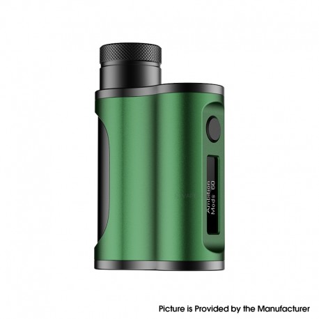 Authentic Ambition Mods Morer 60W SBS Box Mod - Green, VW 1~60W, 1 x 18500 / 18650
