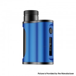 Authentic Ambition Mods Morer 60W SBS Box Mod - Blue, VW 1~60W, 1 x 18500 / 18650