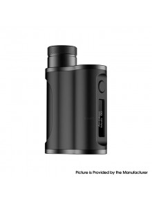 Authentic Ambition Mods Morer 60W SBS Box Mod - Full Black, VW 1~60W, 1 x 18500 / 18650