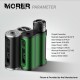 Authentic Ambition Mods Morer 60W SBS Box Mod - Full Black, VW 1~60W, 1 x 18500 / 18650