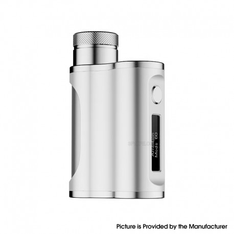 Authentic Ambition Mods Morer 60W SBS Box Mod - Silver, VW 1~60W, 1 x 18500 / 18650