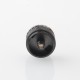 Rekavape Replacement Short Top Full Tank Tube Se for Kuma / Vico Style RTA - Black, Stainless Steel + Glass