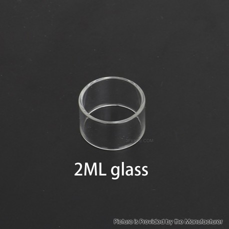 YFTK Replacement Tank Tube for Bishop MTL RTA Replacement Top Refill Kit 2.0ml - Glass