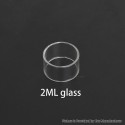 YFTK Replacement Tank Tube for Bishop MTL RTA Replacement Top Refill Kit 2.0ml - Glass