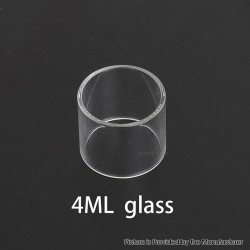 YFTK Replacement Tank Tube for Bishop MTL RTA Replacement Top Refill Kit 4.0ml - Glass