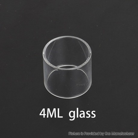 YFTK Replacement Tank Tube for Bishop MTL RTA Replacement Top Refill Kit 4.0ml - Glass