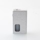 FrankenSkull Style Squonk BF Mechanical Box Mod with 6ml Bottle - Silver Hellion Basic, Aluminum Alloy, 1 x 18650