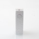 FrankenSkull Style Squonk BF Mechanical Box Mod with 6ml Bottle - Silver Hellion Basic, Aluminum Alloy, 1 x 18650