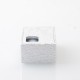 FrankenSkull Style Squonk BF Mechanical Box Mod with 6ml Bottle - Silver Hellion Basic, Aluminum Alloy, 1 x 18650
