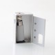 FrankenSkull Style Squonk BF Mechanical Box Mod with 6ml Bottle - Silver Hellion Basic, Aluminum Alloy, 1 x 18650