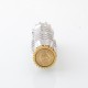 Comp Lyfe Comply Predator Style Mechanical Mech Mod - Silver, Stainless Steel, 1 x 18650