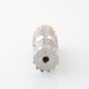 Comp Lyfe Comply Predator Style Mechanical Mech Mod - Silver, Stainless Steel, 1 x 18650