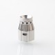 Comp Lyfe Comply Predator Style Mechanical Mech Mod - Silver, Stainless Steel, 1 x 18650