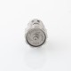 Comp Lyfe Comply Predator Style Mechanical Mech Mod - Silver, Stainless Steel, 1 x 18650