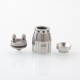 Comp Lyfe Comply Predator Style Mechanical Mech Mod - Silver, Stainless Steel, 1 x 18650