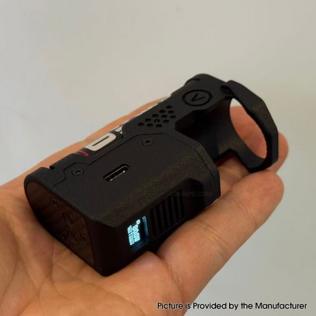 3D Print Viper 80W Box Mod - Black, VW 5~80W, 1 x 18650