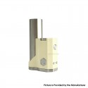 Rekavape 415 Stealth Rikimaru Style Ti DNA60C SBS Box Mod - Beige, Titanium + PPS, VW 1~60W, 1 x 18650, Evolv DNA60C Chipset