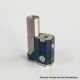 Rekavape 415 Stealth Rikimaru Style Ti DNA60C SBS Box Mod - Matte PEI, Titanium + PEI, VW 1~60W, 1 x 18650, Evolv DNA60C Chipset