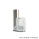 Rekavape 415 Stealth Rikimaru Style Ti DNA60C SBS Box Mod – Matte PC, Titanium + PC, VW 1~60W, 1 x 18650, Evolv DNA60C Chip