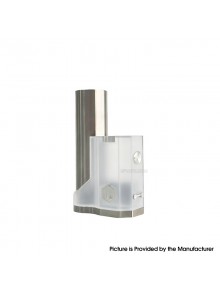 Rekavape 415 Stealth Rikimaru Style Ti DNA60C SBS Box Mod - Translucent, Titanium + PC, VW 1~60W, 1 x 18650, Evolv DNA60C Chip