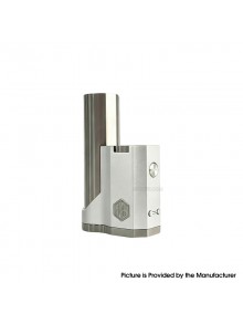 Rekavape 415 Stealth Rikimaru Style Ti DNA60C SBS Box Mod - Silver, Titanium + Aluminum Alloy, VW 1~60W, 1 x 18650, DNA60C Chip
