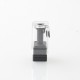 YFTK DotShell 2 DotShell2 Style RBA Tank Kit for dotMod dotAIO V1 / V2 AIO Pod - Black, 1.0, 1.2, 1.3, 1.5, 2.0mm