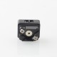 YFTK DotShell 2 DotShell2 Style RBA Tank Kit for dotMod dotAIO V1 / V2 AIO Pod - Black, 1.0, 1.2, 1.3, 1.5, 2.0mm