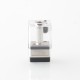 YFTK DotShell 2 DotShell2 Style RBA Tank Kit for dotMod dotAIO V1 / V2 AIO Pod - Silver, 1.0, 1.2, 1.3, 1.5, 2.0mm