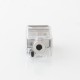 YFTK DotShell 2 DotShell2 Style RBA Tank Kit for dotMod dotAIO V1 / V2 AIO Pod - Silver, 1.0, 1.2, 1.3, 1.5, 2.0mm