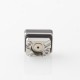 YFTK DotShell 2 DotShell2 Style RBA Tank Kit for dotMod dotAIO V1 / V2 AIO Pod - Silver, 1.0, 1.2, 1.3, 1.5, 2.0mm